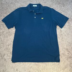 Peter Millar Masters Performance Golf Polo Shirt Mens Extra Large